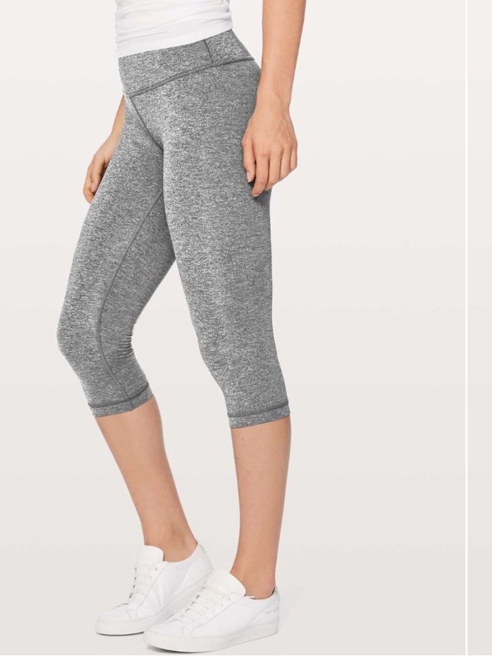 Lululemon Wunder Under Hi-Rise Tight *Luxtreme 17” Heathered Black